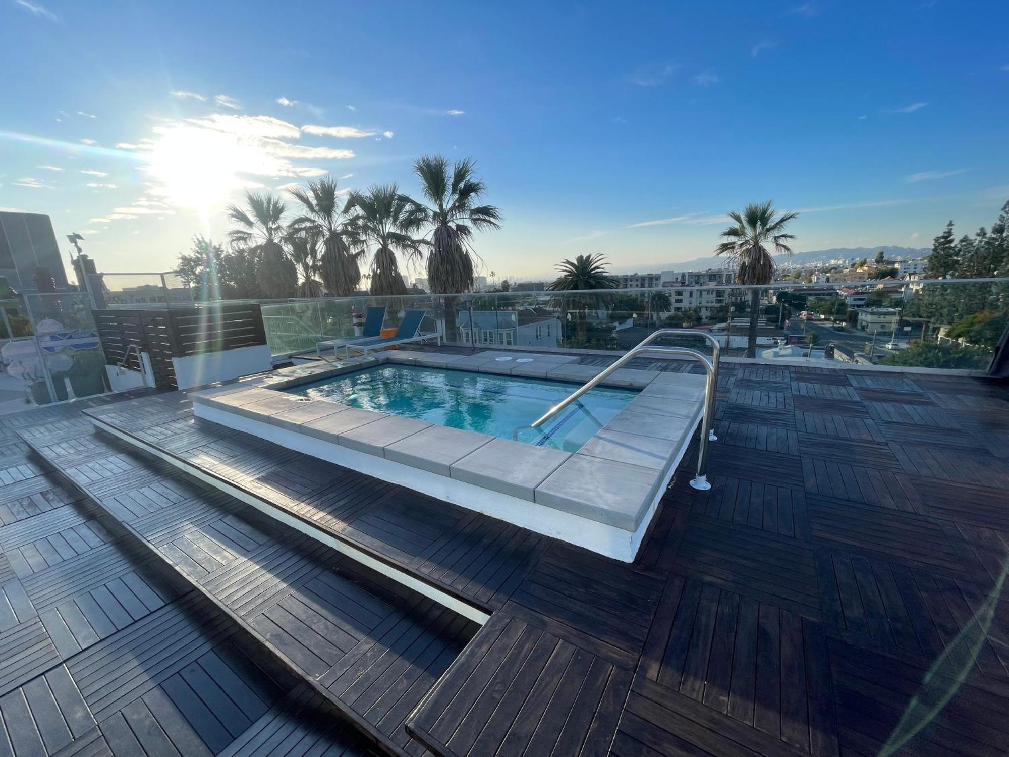 Luxury Downtown Los Angeles Penthouse Condo With Skyline Views Экстерьер фото
